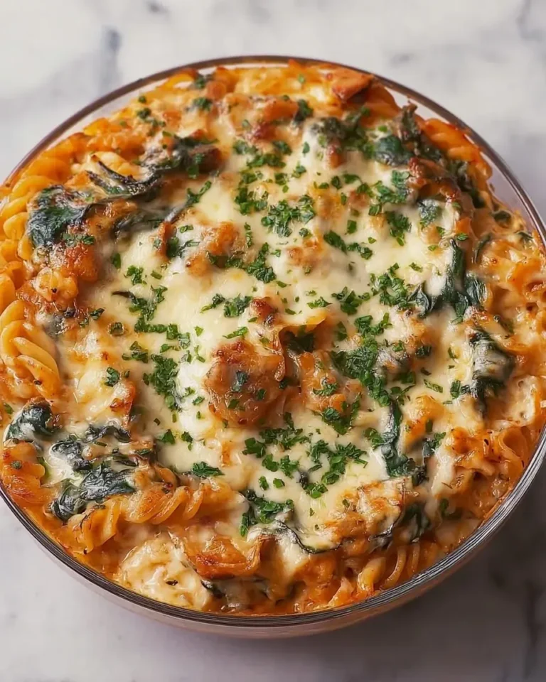 Spinach Ziti Bake Recipe