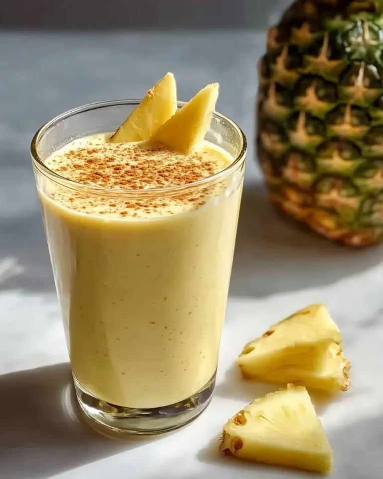 Protein Pineapple Turmeric Smoothie Recipe