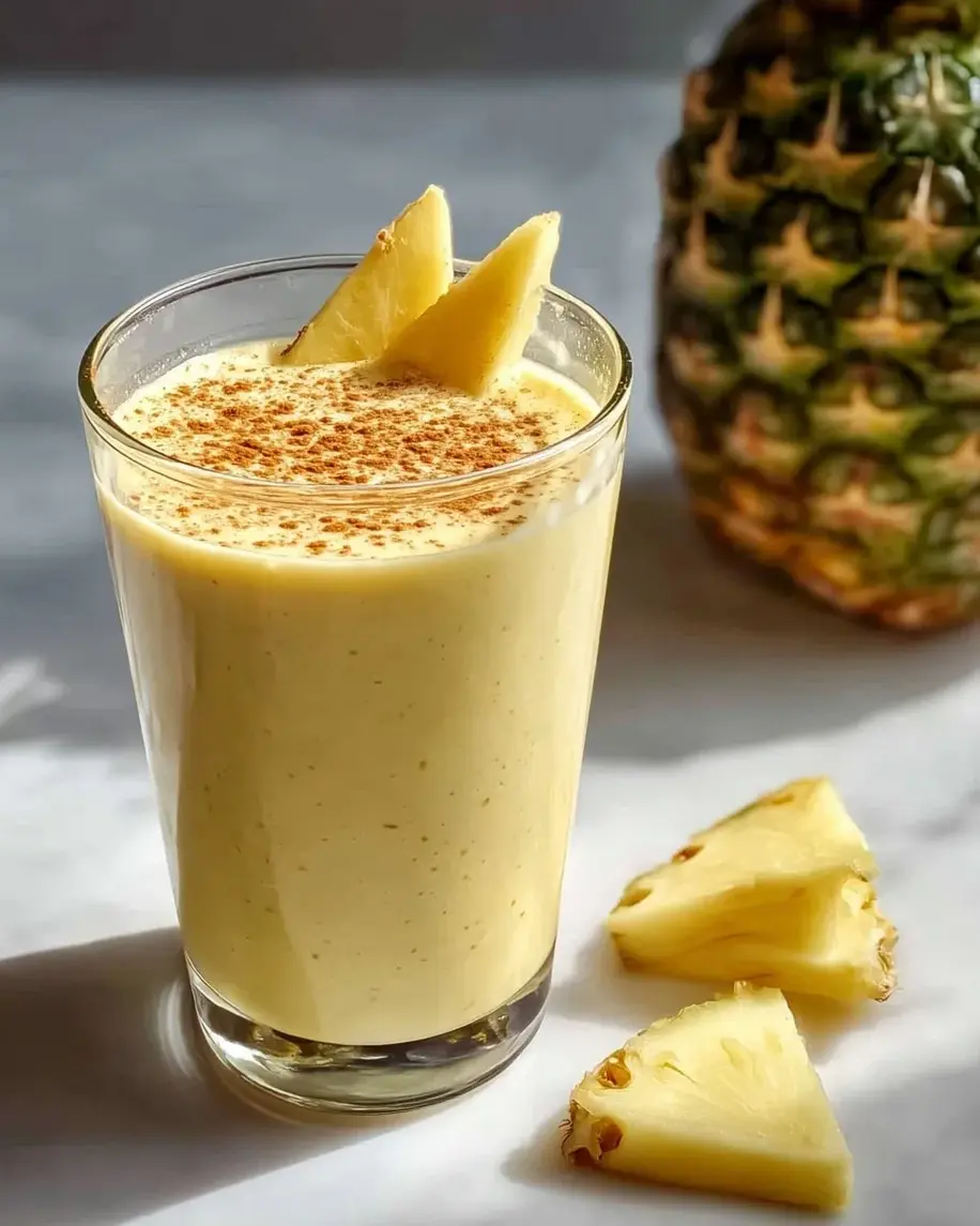 Protein Pineapple Turmeric Smoothie Recipe
