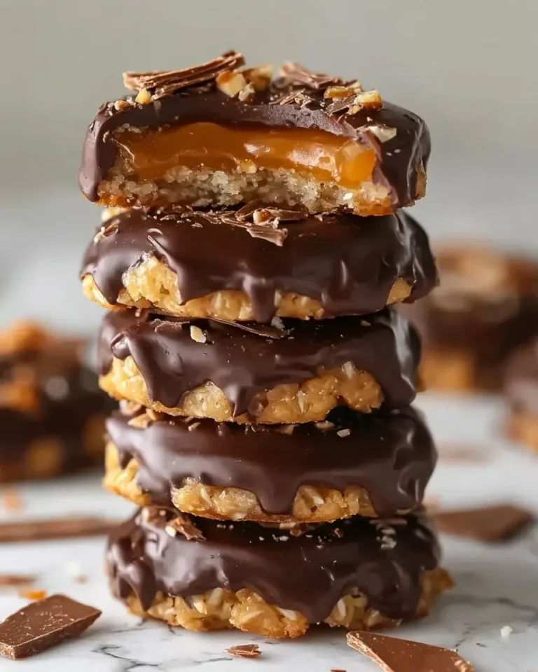Homemade Samoas (Girl Scout Cookies) Recipe