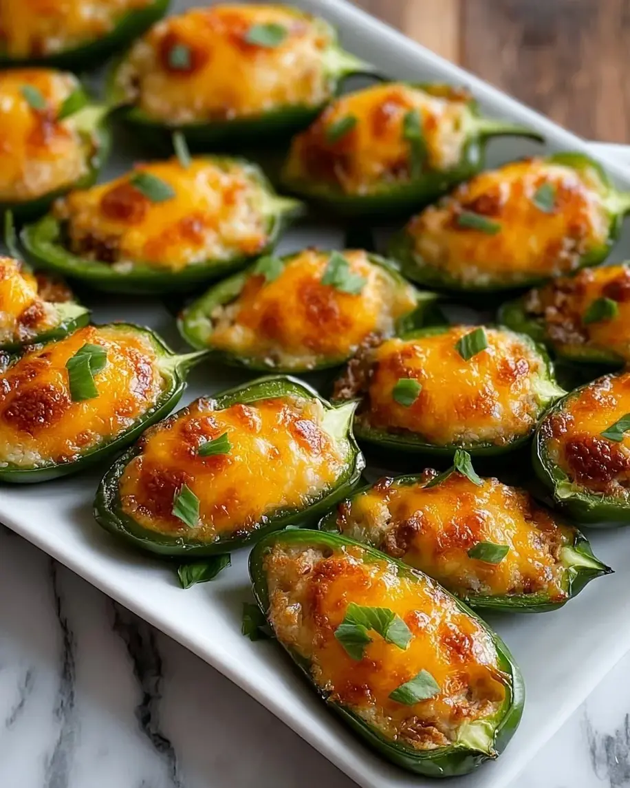 Savory Stuffed Jalapeño Bites Recipe