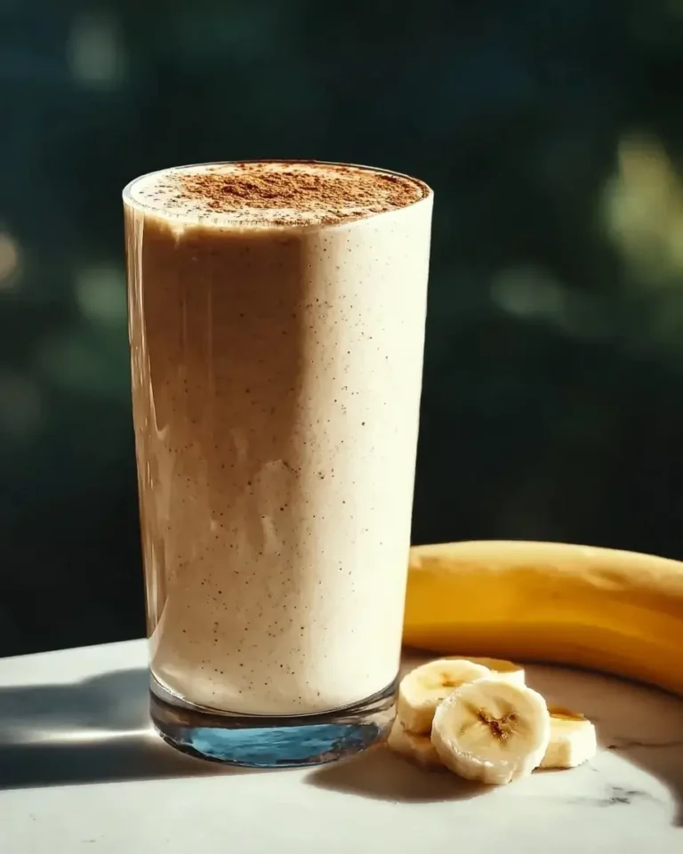 Banana & Almond Butter Smoothie Recipe
