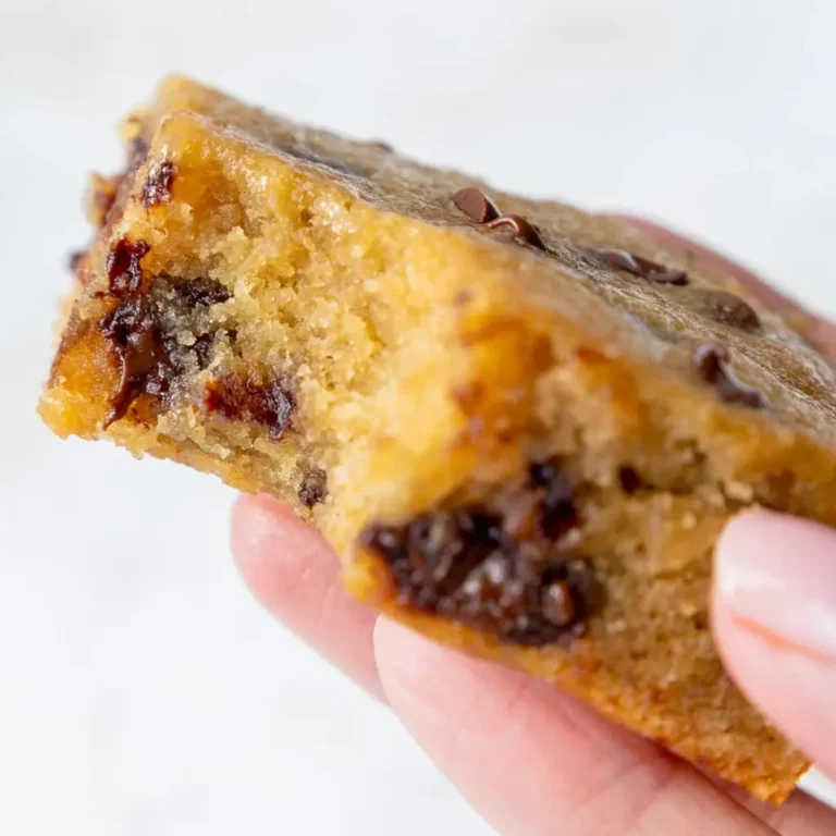 Chocolate Chip Banana Bars – Soft, Chewy Squares