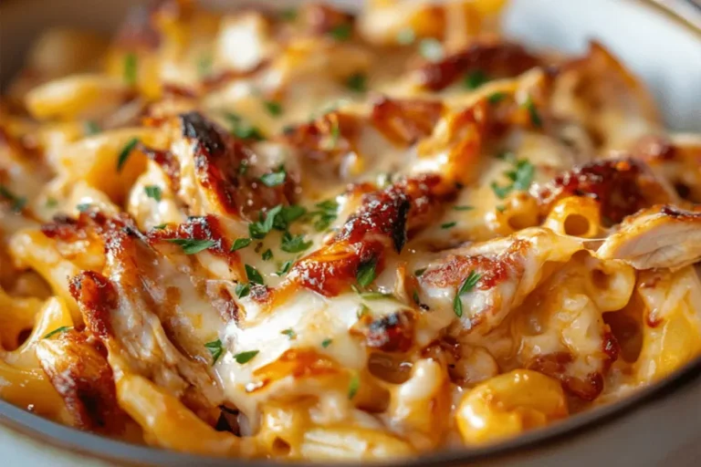 BBQ Chicken Mac and Cheese