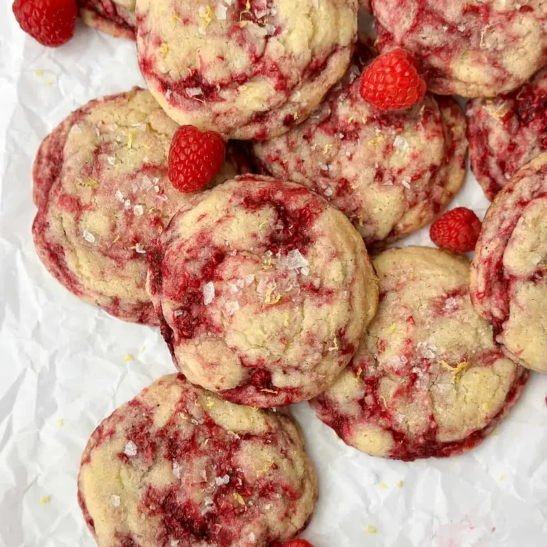 Lemon Raspberry Cookies