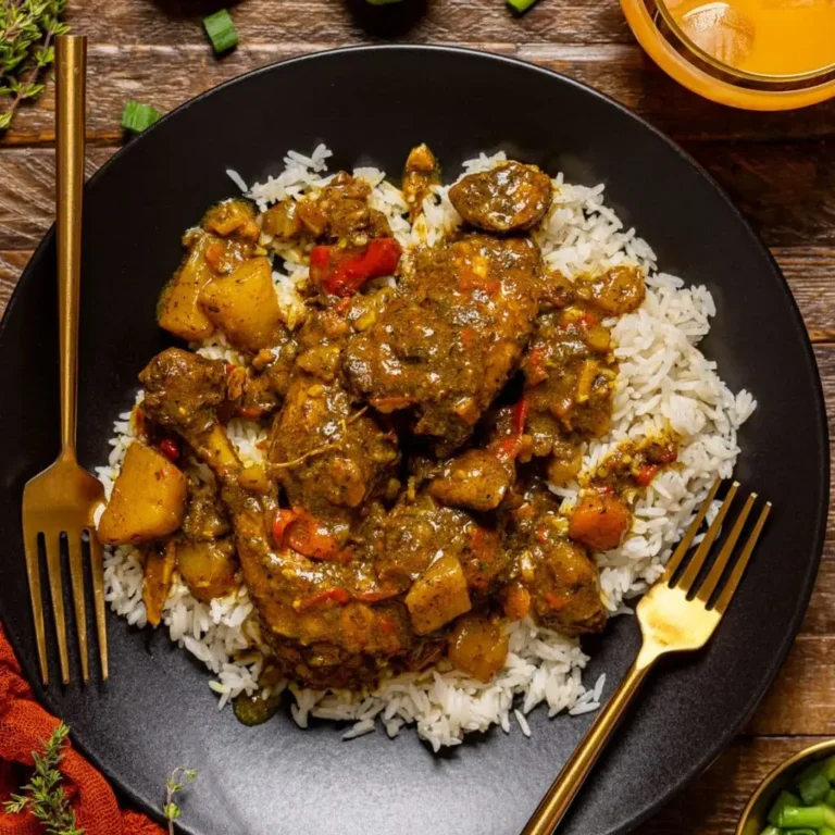 Authentic Jamaican Curry Chicken