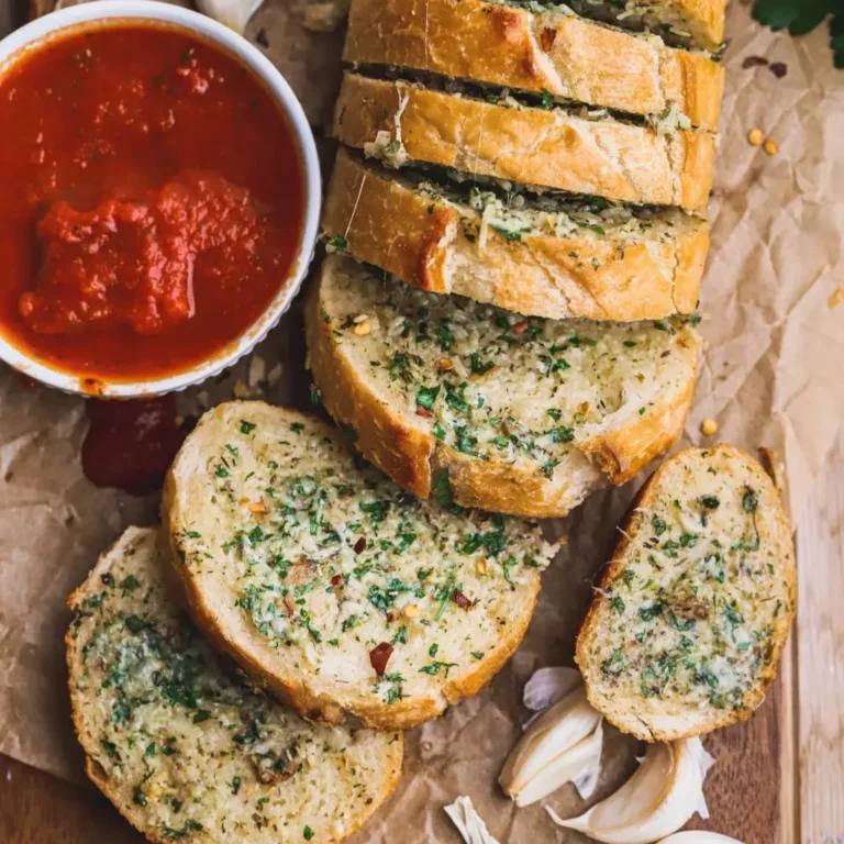 Sourdough Garlic Bread