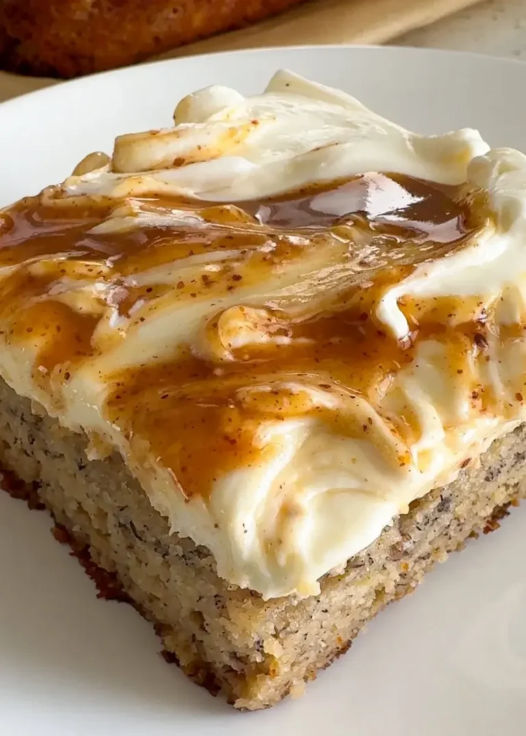 salted caramel banana cake (gluten free)