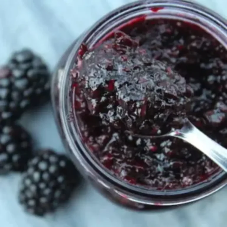 Easy Blackberry Jam Recipe No Pectin: Canning Blackberries & Blackberry Jam