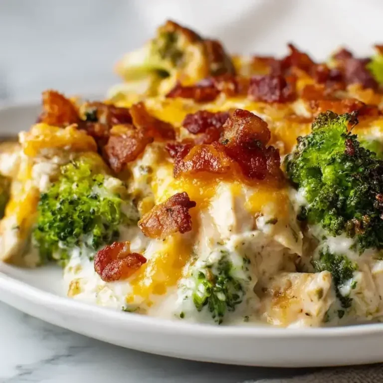 Creamy Low Carb Chicken Casserole (No Noodle Comfort!)
