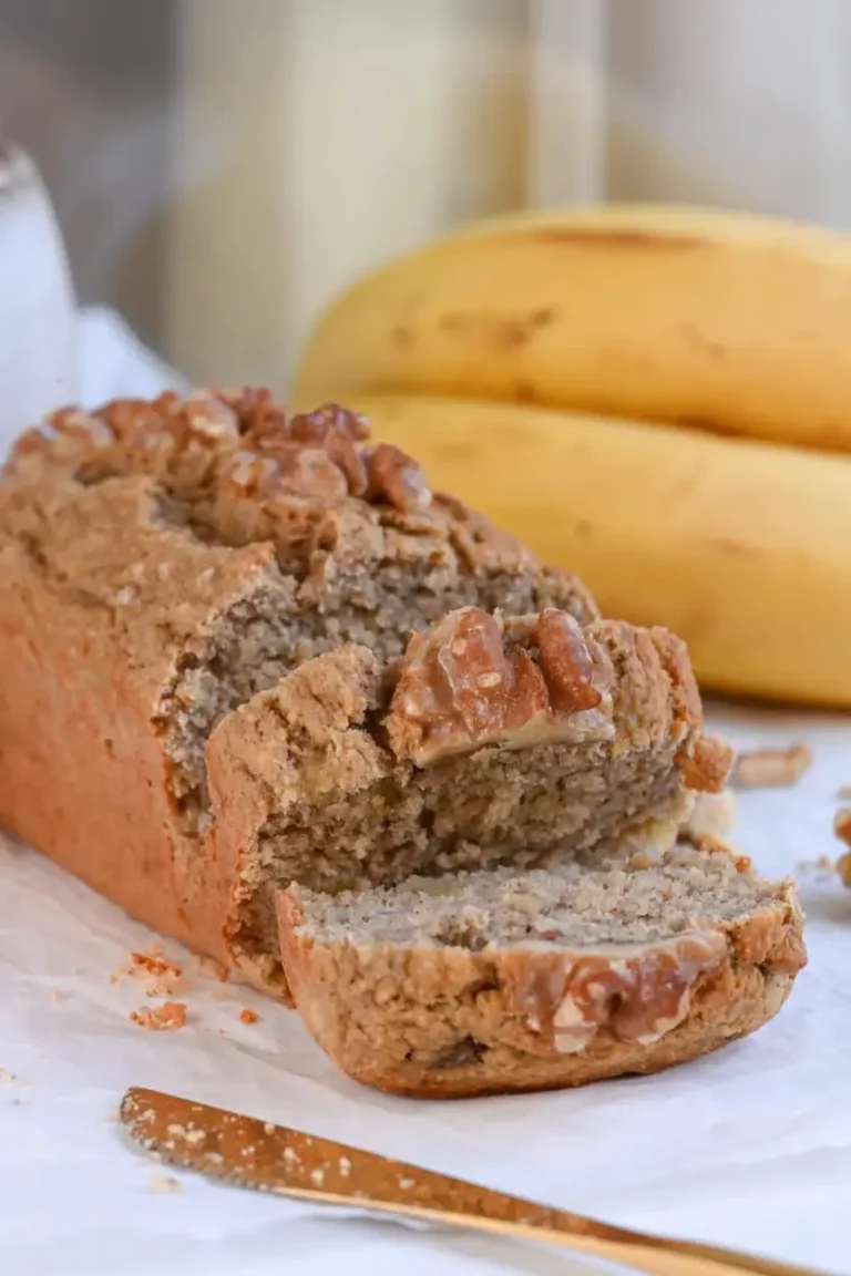 Keto Banana Bread with Almond Flour