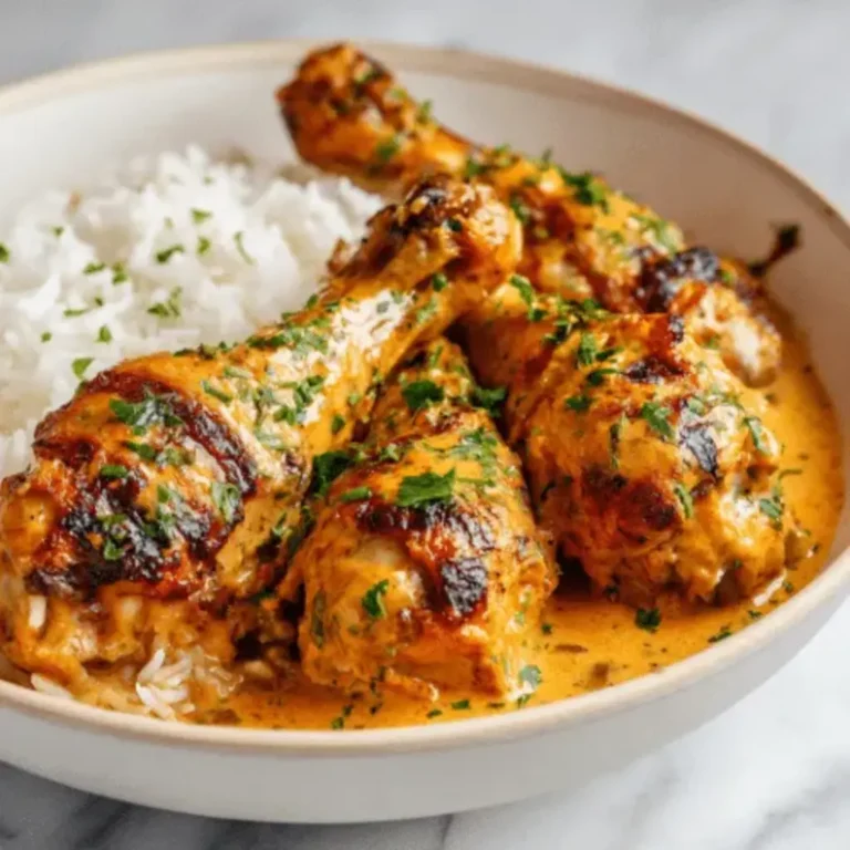 Creamy Paprika Chicken with Rice