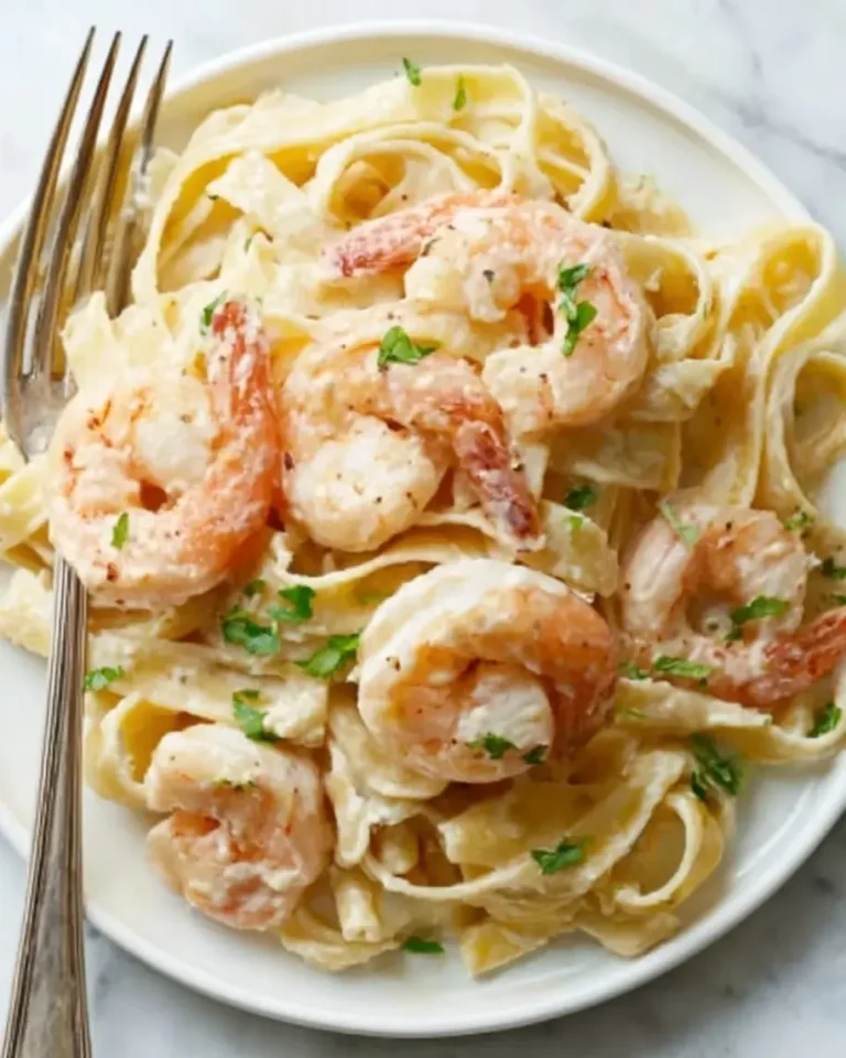 Shrimp Fettuccine Alfredo Recipe