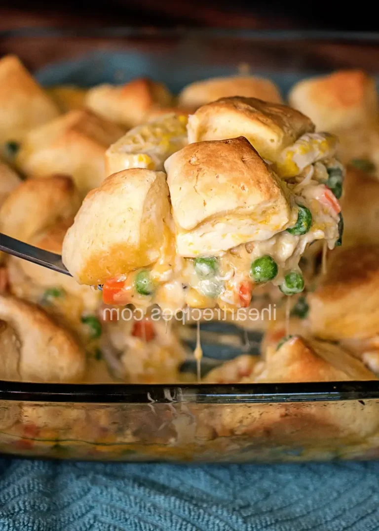 Chicken Pot Pie with Biscuits