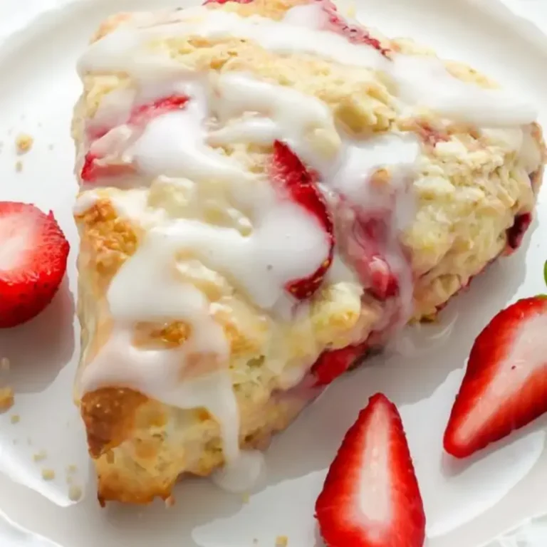 Strawberries and Cream Scones – Baker by Nature