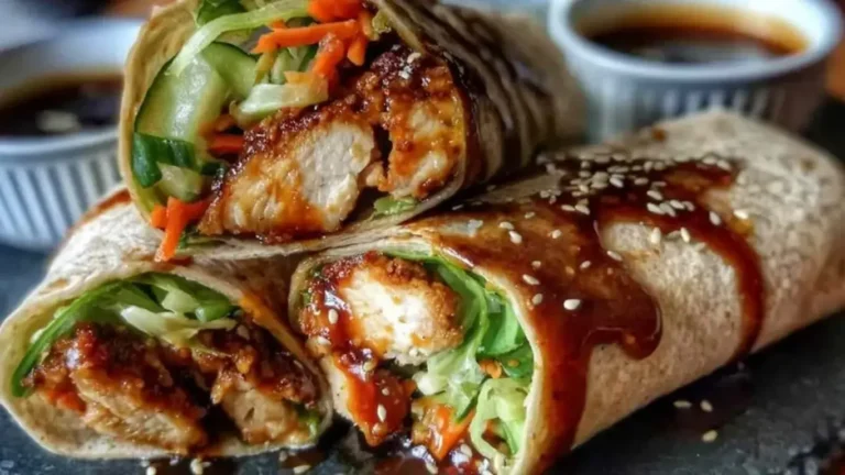 Teriyaki Chicken Wraps | 30g Protein in 20 Minutes