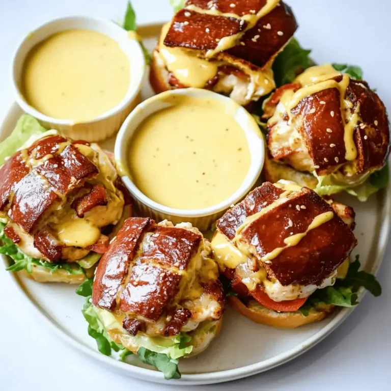 Irresistible Honey Mustard BLT Chicken Sliders for Quick and Easy Entertaining