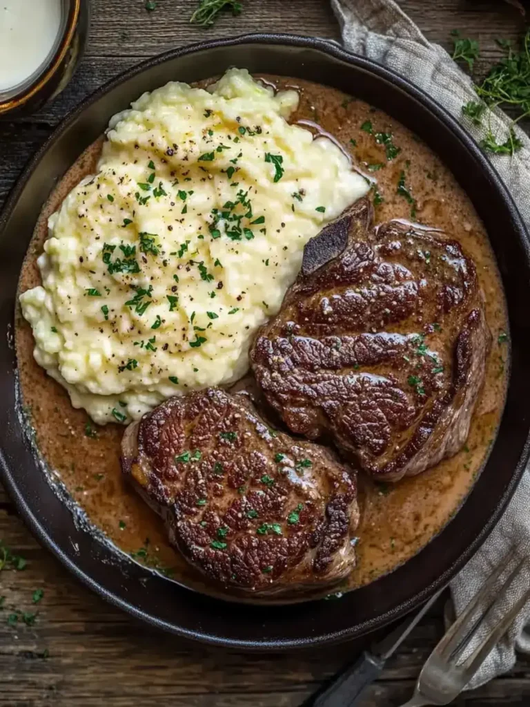 Gaelic Irish Steaks with Whiskey Cream – Rich & Savory