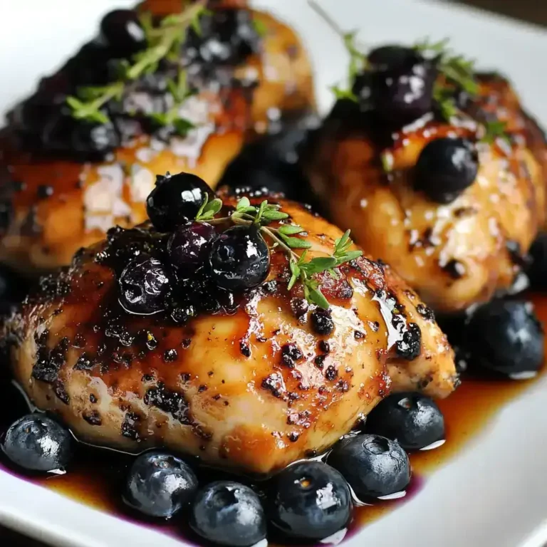 Best-Ever Blueberry Thyme Chicken