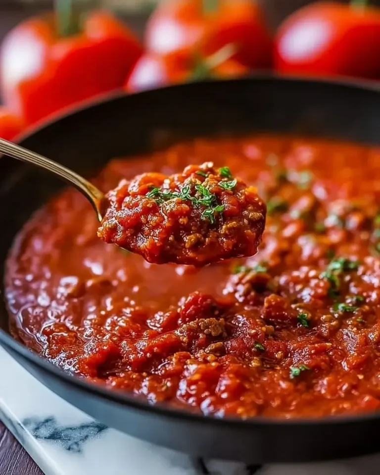 Homemade Spaghetti Sauce Recipe