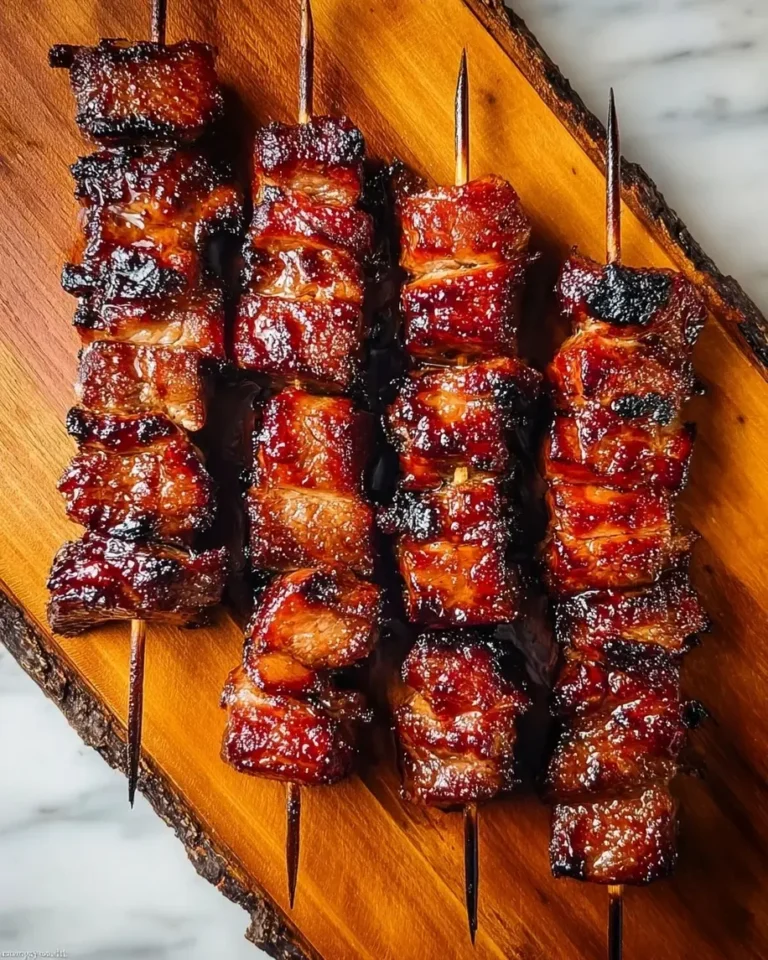 Grilled Thai Coconut Chicken Skewers Recipe