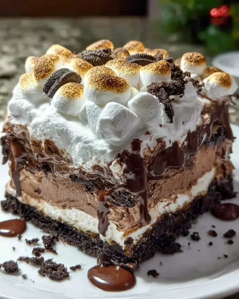 Hot Chocolate Lasagna