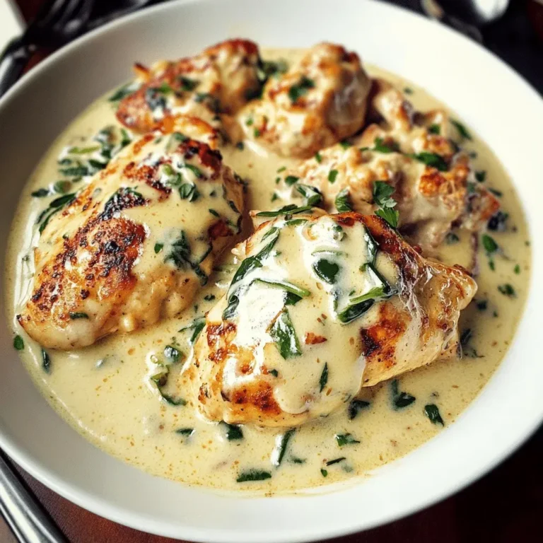 Creamy Chicken Florentine