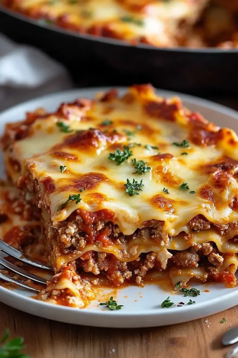 Classic Lasagna Recipe That’s Timeless & Tasty
