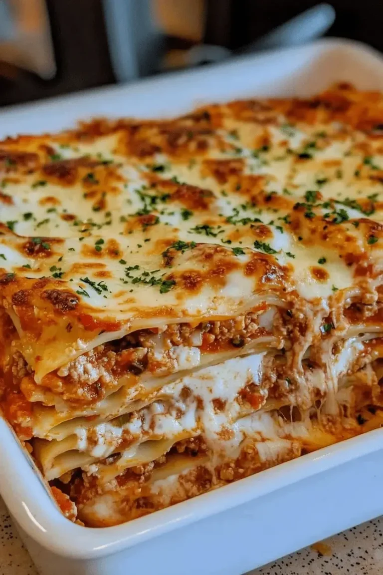 The Best Homemade Lasagna