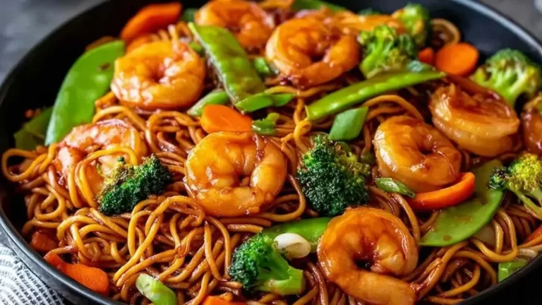 Shrimp Stir Fry Noodles | Quick & Packed with Veggies