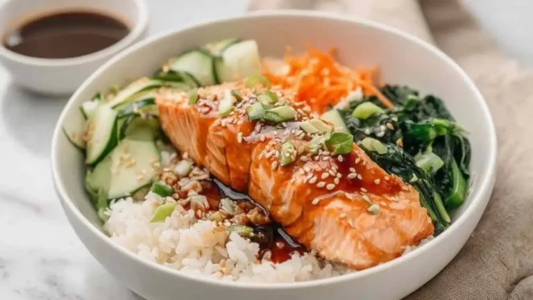 Teriyaki Salmon Bowls | 25g Protein in 30 Minutes