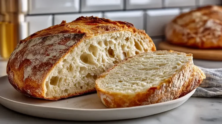 Soft and Chewy Sourdough Bread Made from Scratch