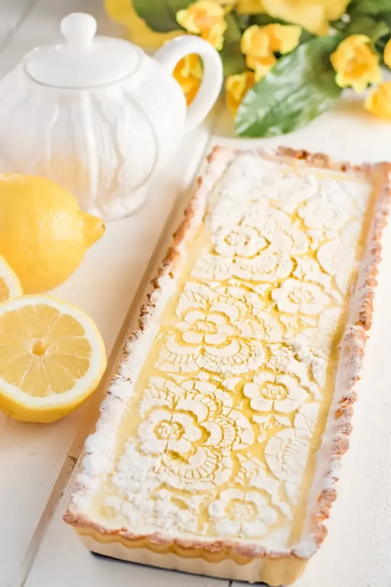 Creamy Keto Lemon Tart Recipe – Low Carb & Sugar-Free Delight!