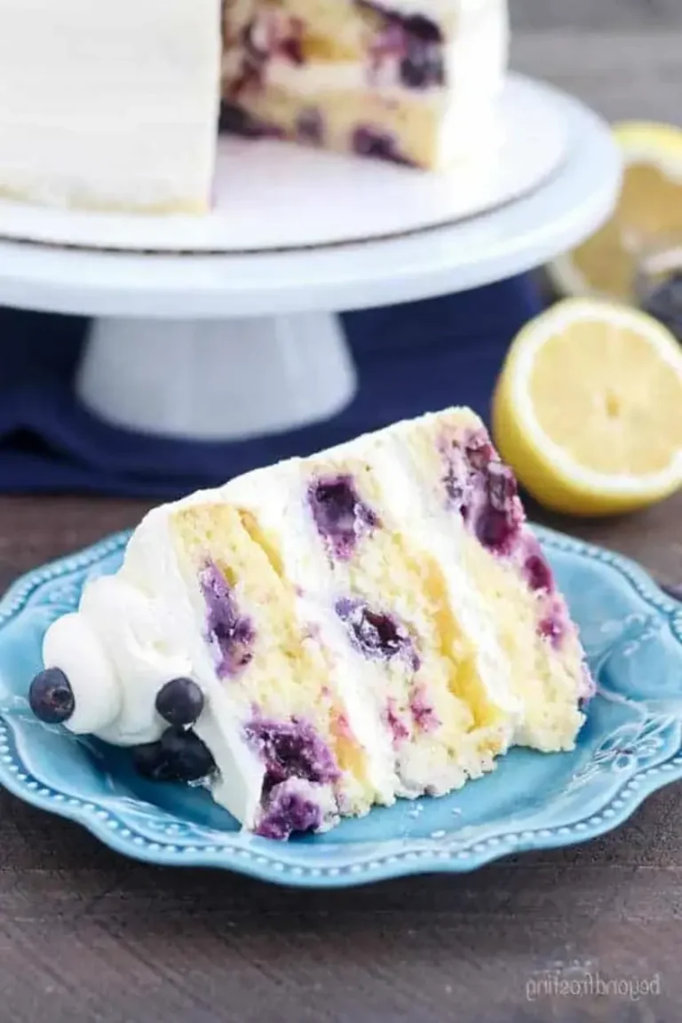 Lemon Blueberry Cake