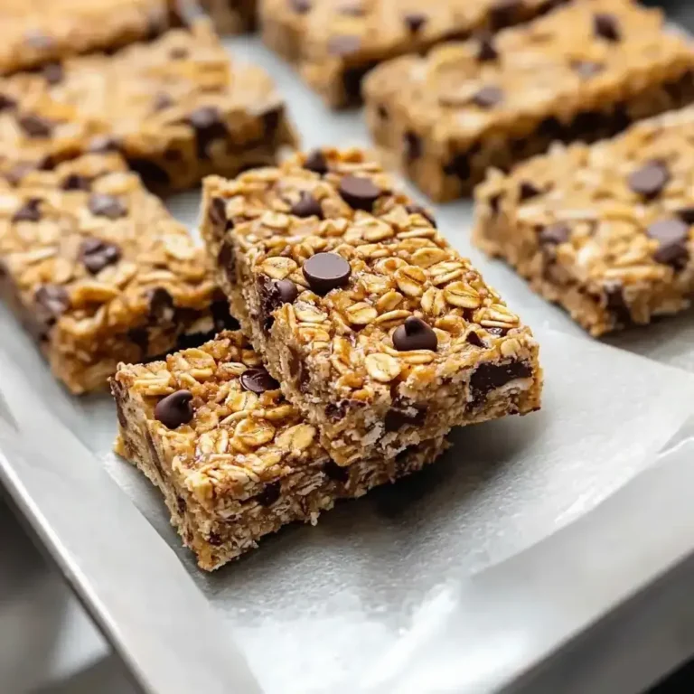 Homemade No Bake Granola Bars