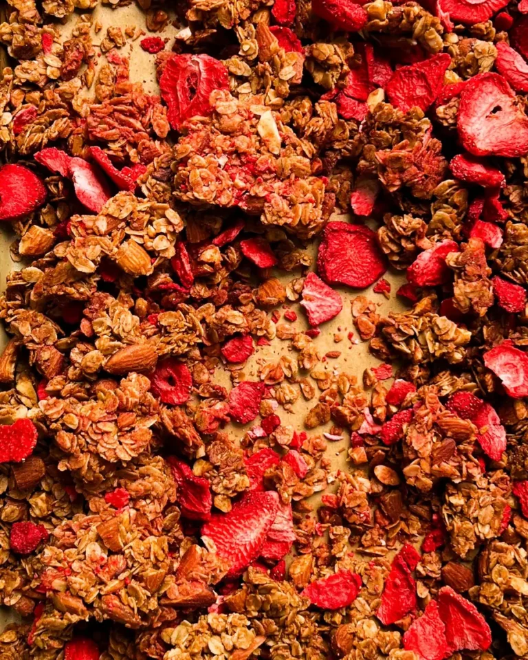 Strawberry Almond Granola