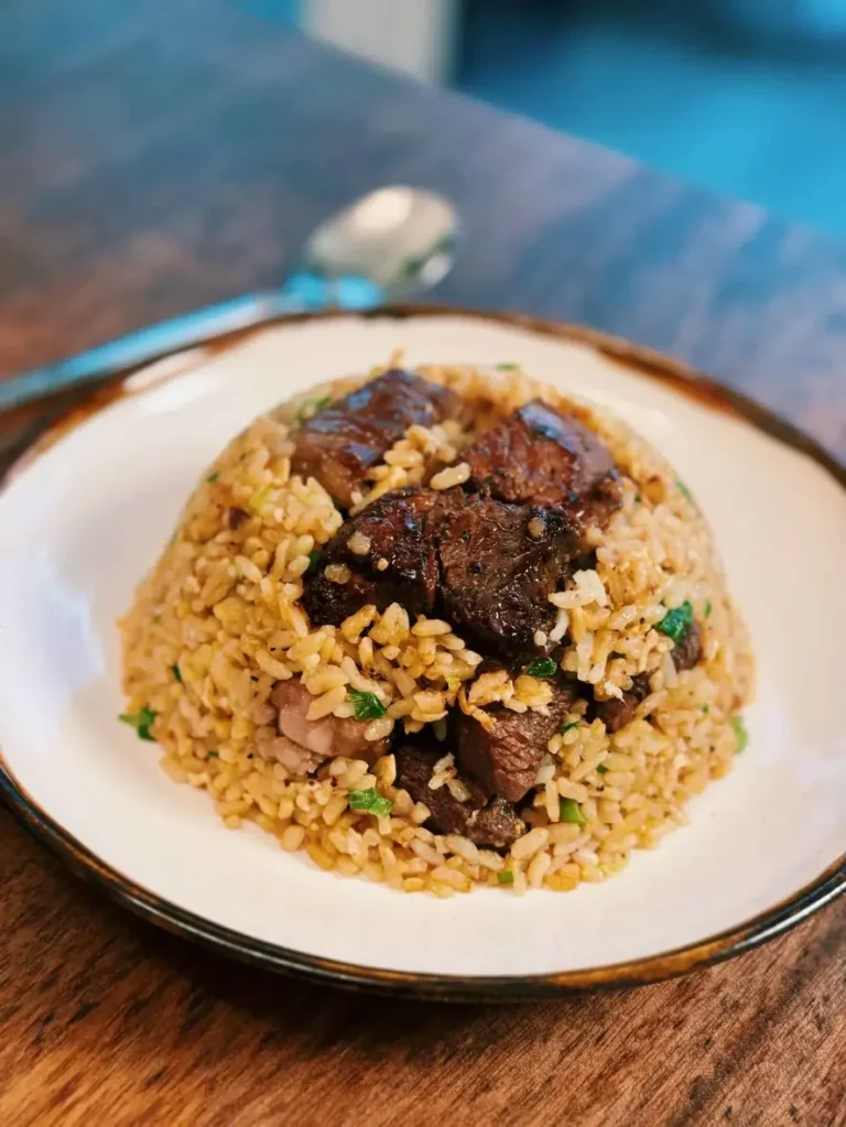 Golden Steak Fried Rice