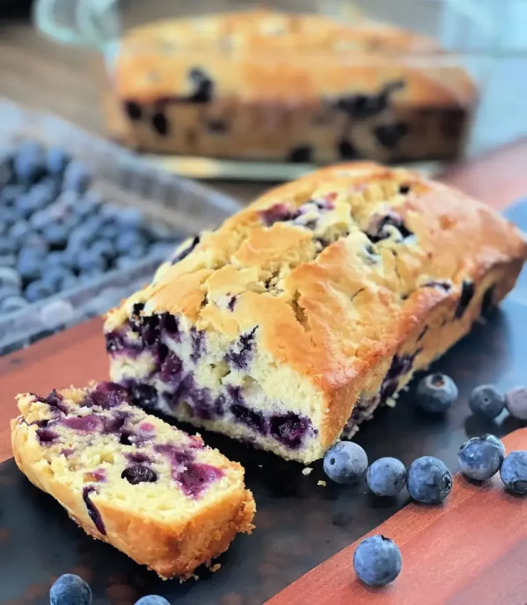 BLUEBERRY CREAM CHEESE BREAD