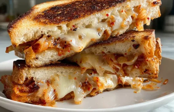 Kimchi grilled cheese
