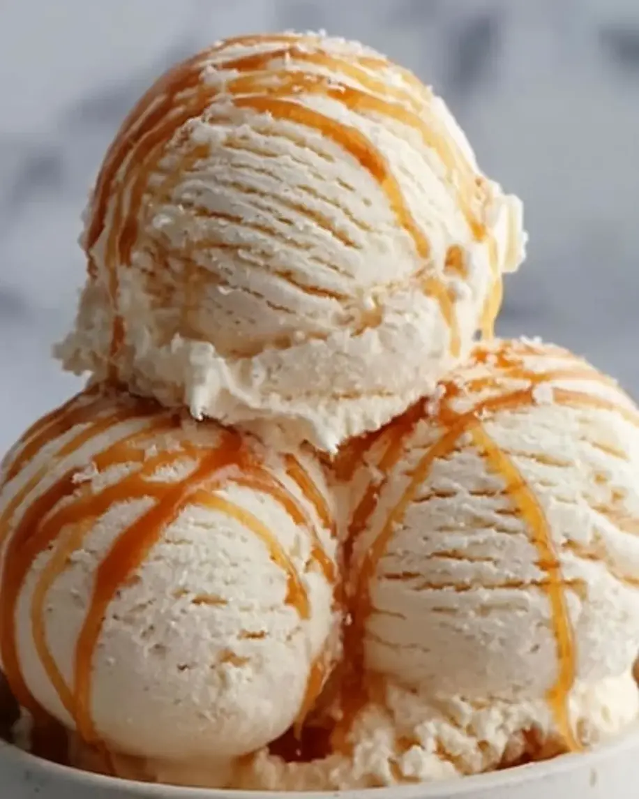 Homemade Salted Caramel Ice Cream Recipe
